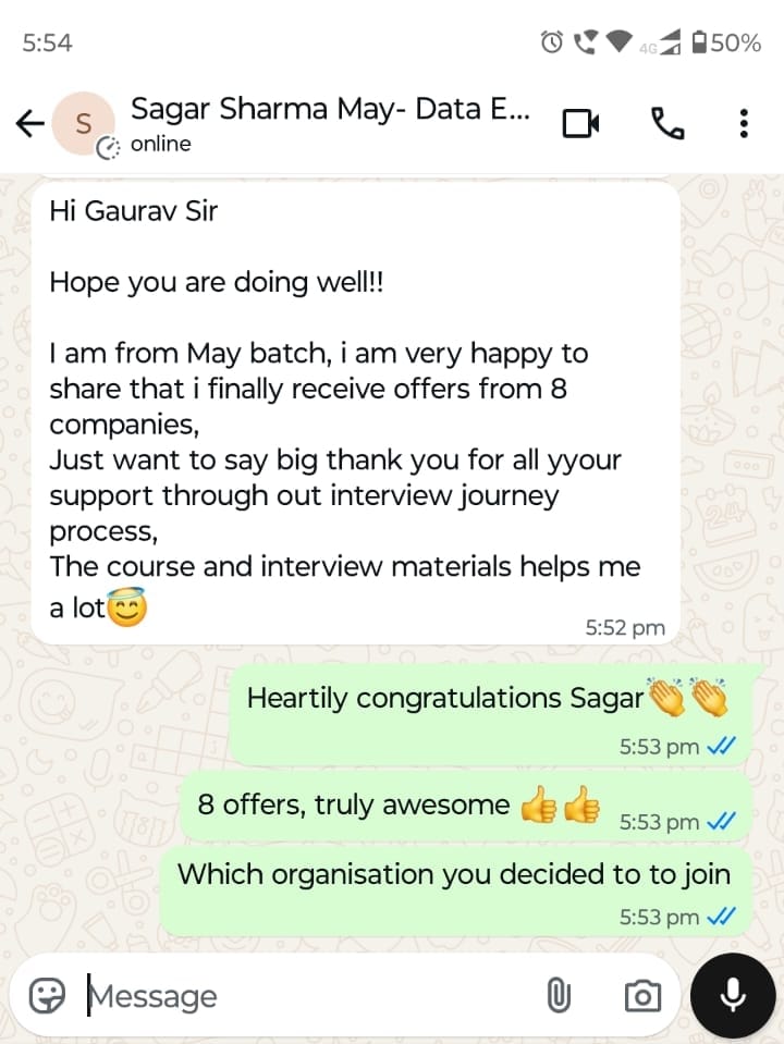 Student Success Story 6